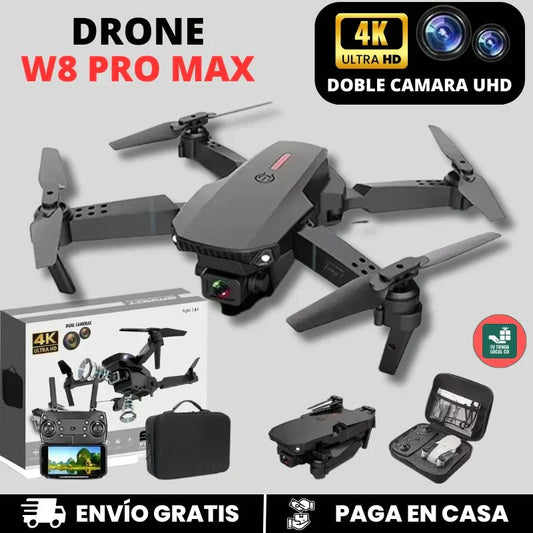 NUEVO DRONE  W8 PRO MAX 2025 CON INTELIGENCIA ARTIFICIAL + REGALO SORPRESA