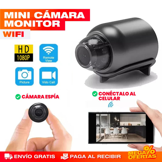 MINI CÁMARA 1080P DE SEGURIDAD WIFI