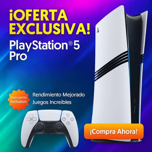 CONSOLA PLAYSTATION® 5 PRO + SSD 2TB + 5 JUEGOS INCLUIDOS QUEDAN 7 UNIDADES - PROMOCION CIERRE DE LA TIENDA