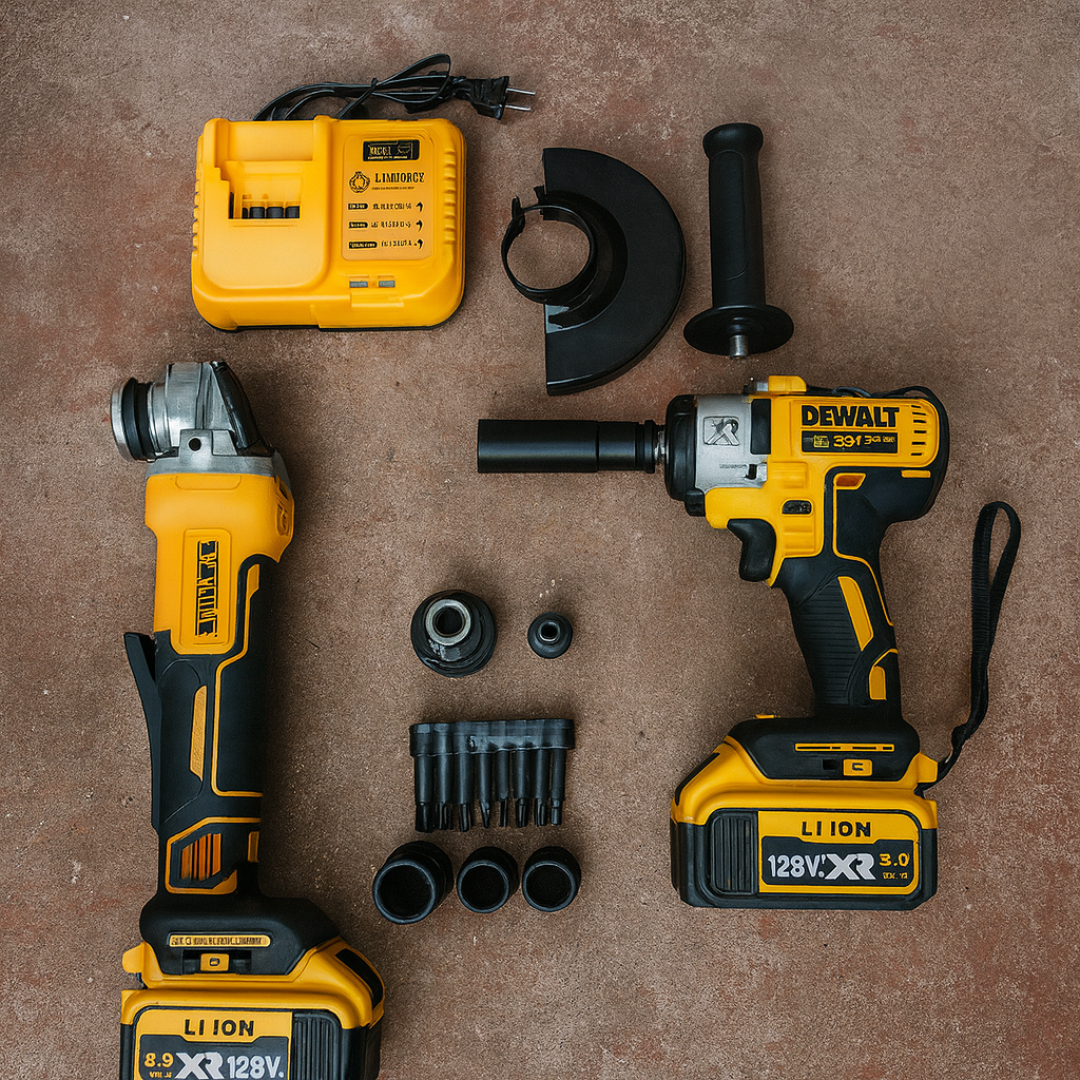 Kit de llave de impacto 1/2 y pulidora DEWALT Motor sin escobillas