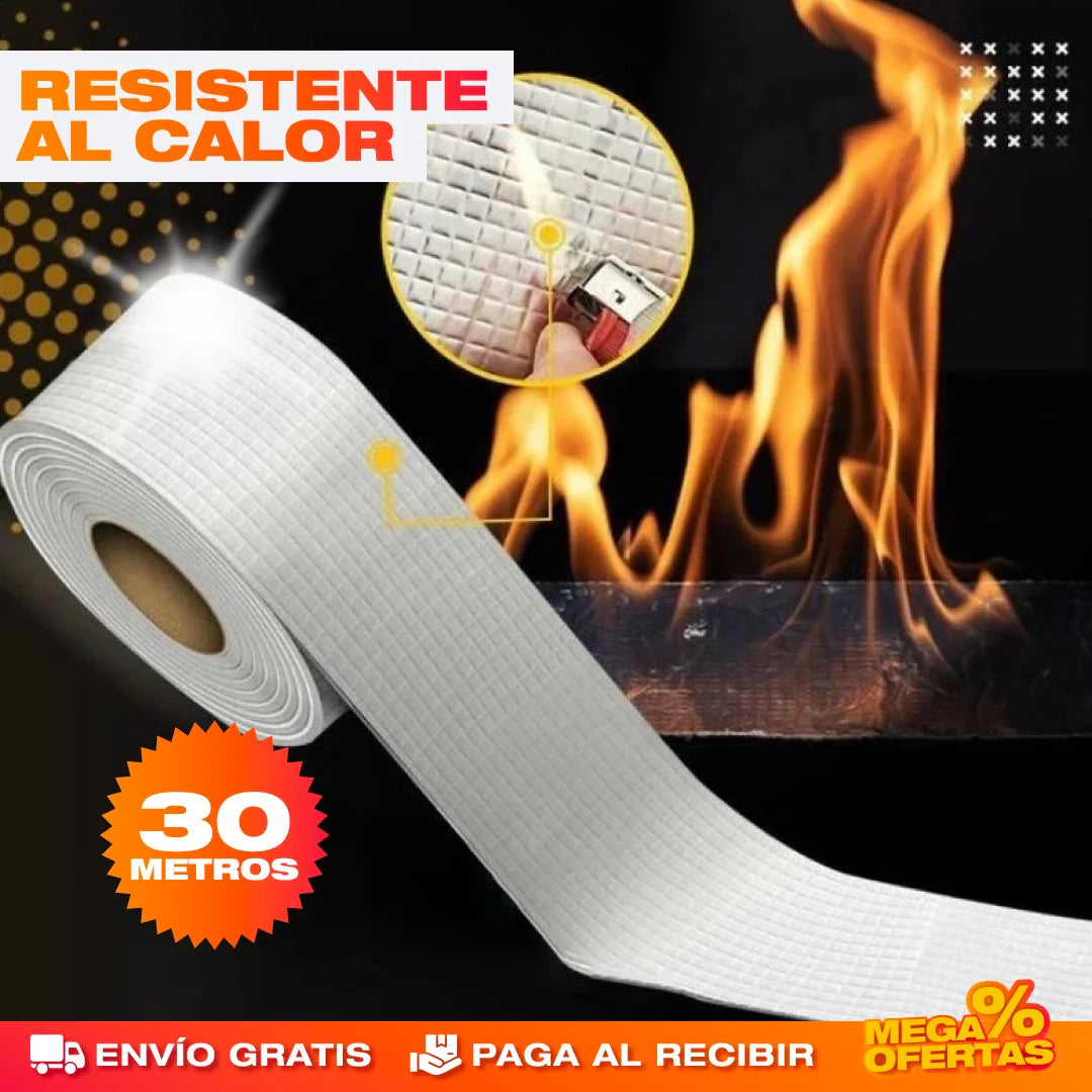 2x1 30 METROS CINTA IMPERMEABLE REPARA FUGAS