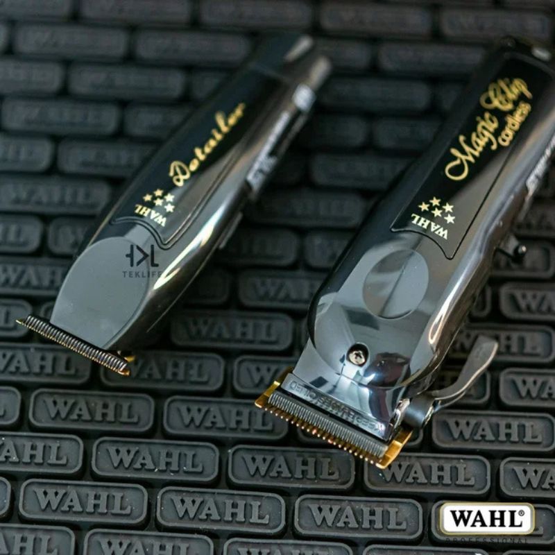 COMBO 3 MÁQUINAS INALÁMBRICA WAHL BLACK + VANISH -  QUEDAN 7 UNIDADES PROMOCION CIERRE DE LA TIENDA