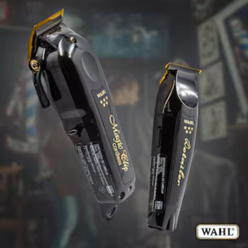COMBO 3 MÁQUINAS INALÁMBRICA WAHL BLACK + VANISH -  QUEDAN 7 UNIDADES PROMOCION CIERRE DE LA TIENDA
