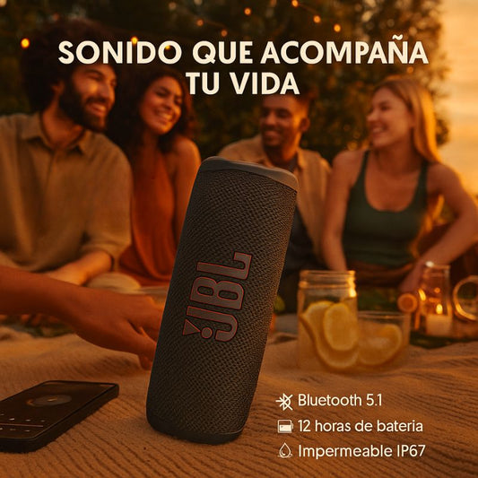 JBL FLIP 6 BLUETOOTH IMPERMEABLE + REGALO SORPRESA - PROMOCION CIERRE DE LA TIENDA
