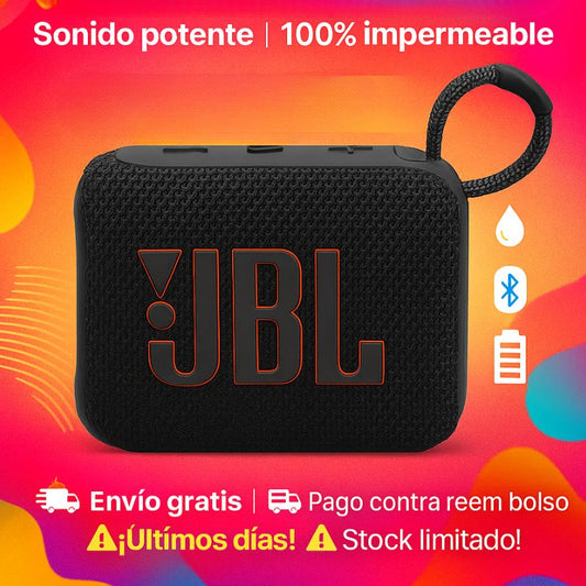 JBL GO 4 BLUETOOTH IMPERMEABLE + REGALO SORPRESA - PROMOCION CIERRE DE LA TIENDA